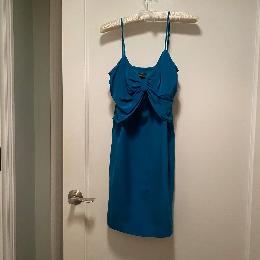 Club Monaco Teal Slip Dress - Picture 1 of 6